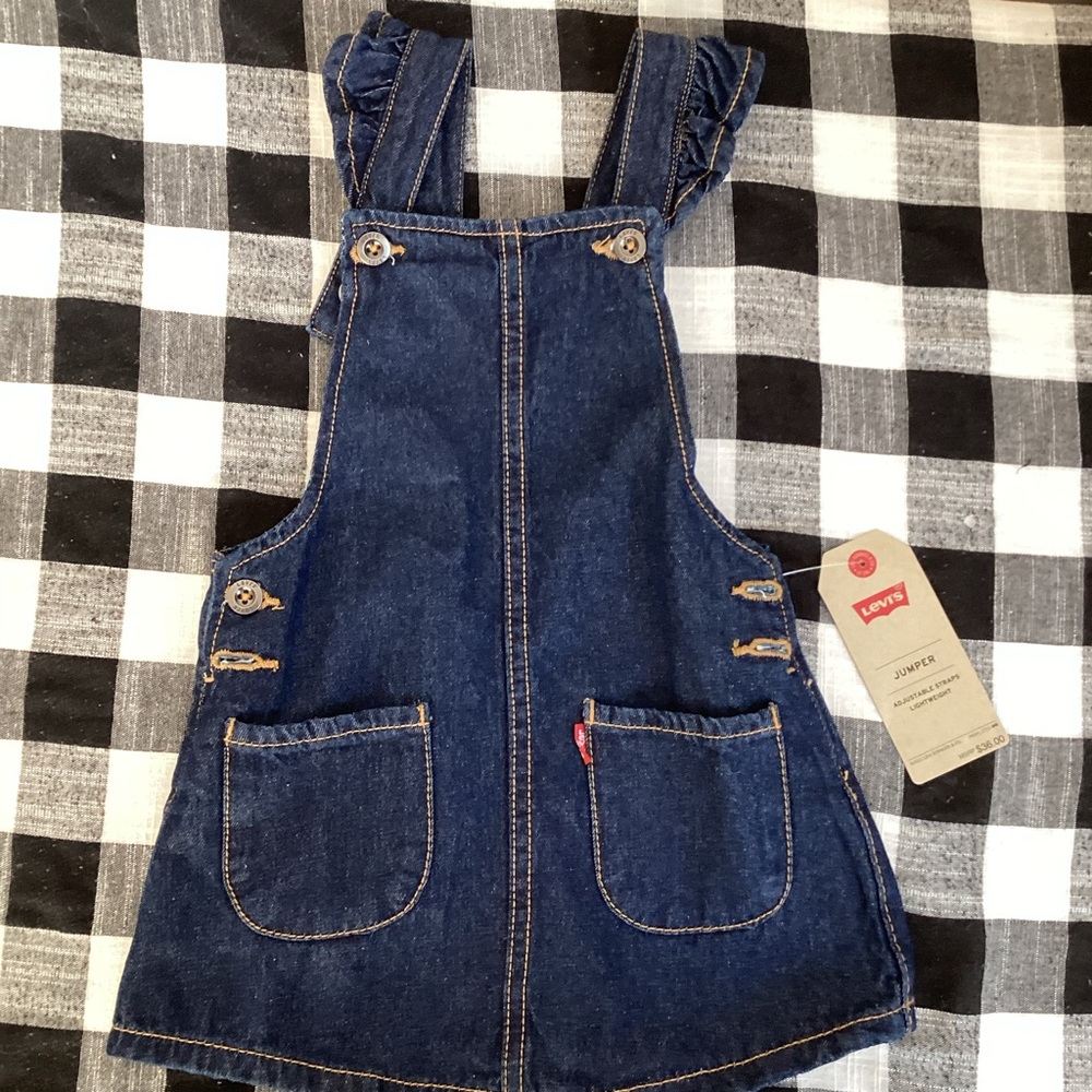 Levi's Kids Denim Overall Dress